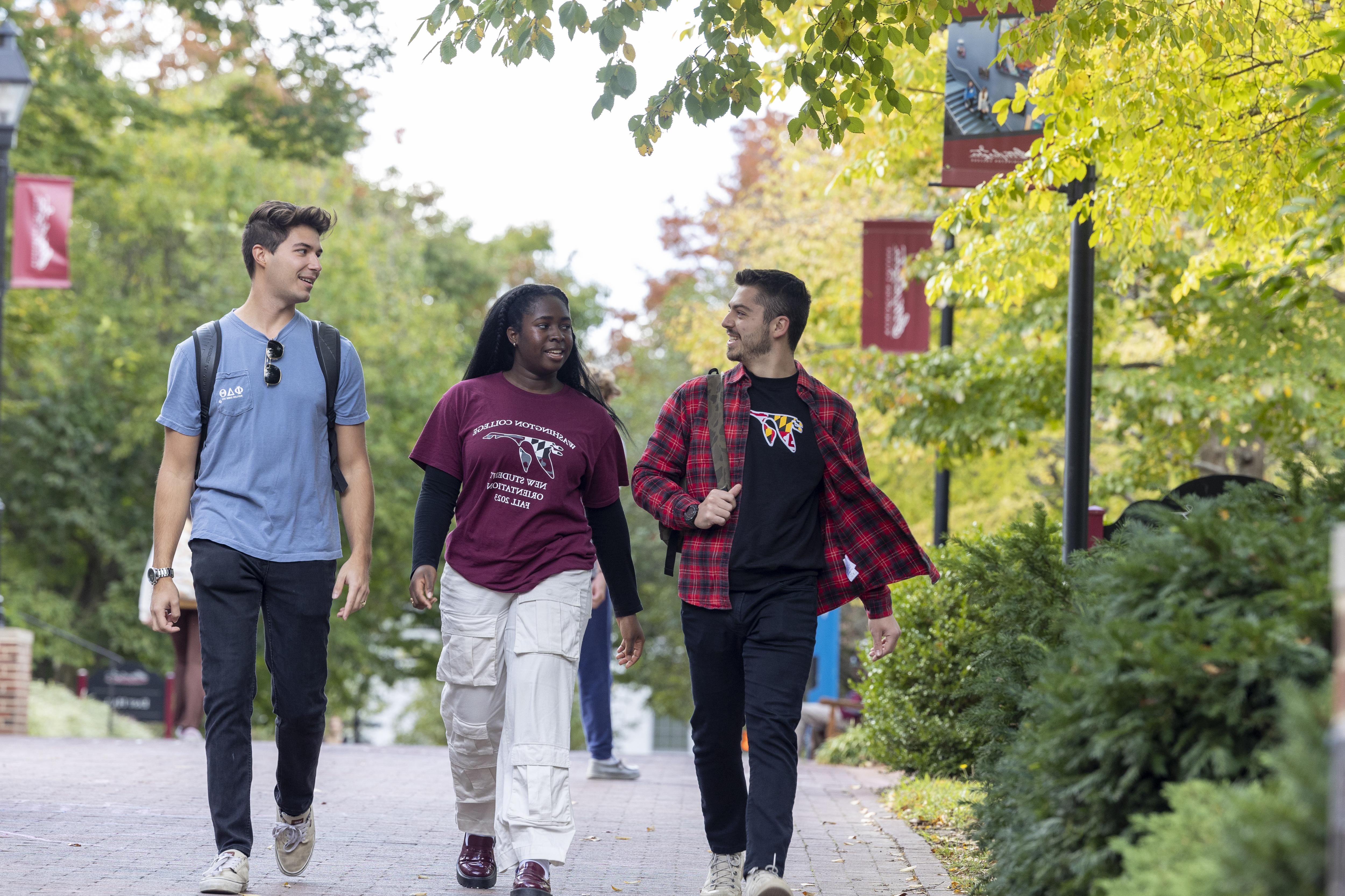 Washington College Cater Walk